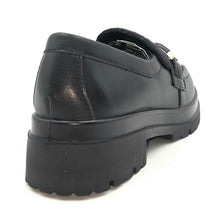 Carica l'immagine nel visualizzatore di Gallery, ENVAL SOFT Mocassino in pelle nero E52
