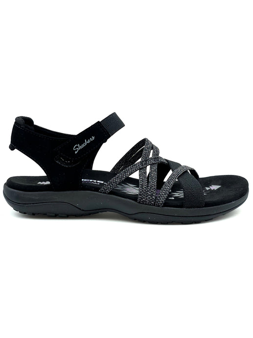 SKECHERS Sandalo Reggae Slim - Meadow Grazer nero K23