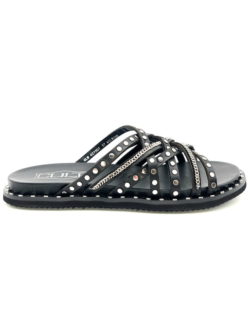 CULT ROSHELLE 4275 Sandalo flatform nero G17