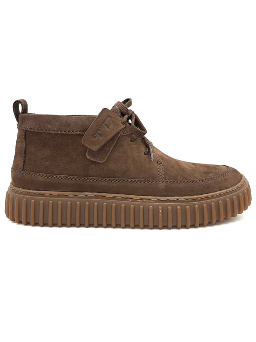 CLARKS Torhill Lace Hi Camoscio marrone O87