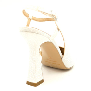 LINEA SPOSA EIFFEL Chanel in tessuto bianco 1
