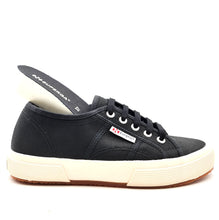 Carica l&#39;immagine nel visualizzatore di Gallery, SUPERGA 2750 plus nero zeppa interna 12X