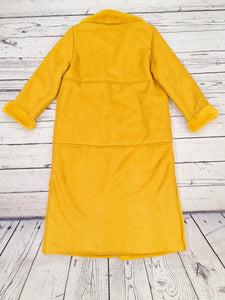 TENSIONE IN Cappotto taglio vivo giallo