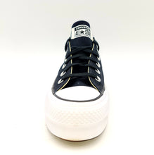 Carica l&#39;immagine nel visualizzatore di Gallery, CONVERSE Sneakers bassa platform nero C6