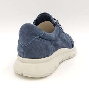 FRAU Sneakers in nabuk blu 69RX