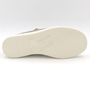 WALK IN PITAS Wallabee slipon grigio M36