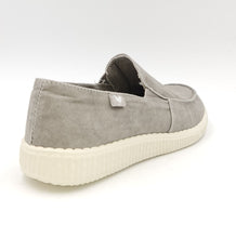 Carica l&#39;immagine nel visualizzatore di Gallery, WALK IN PITAS Mocassino Slipon grigio M9