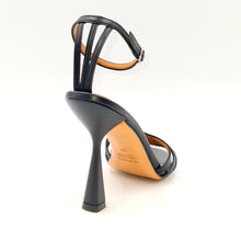 Carica l&#39;immagine nel visualizzatore di Gallery, ALBANO Sandalo con cinturino alla caviglia nero N3