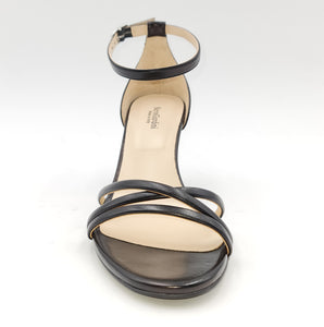 NERO GIARDINI Sandalo elegante pelle nera B34