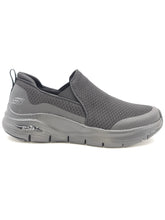 Carica l&#39;immagine nel visualizzatore di Gallery, SKECHERS Sneakers slipon Arch fit nero FX11
