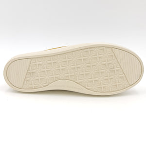 CIENTA Sneakers senza lacci tessuto lavato used mostarda T9