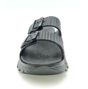 SKECHERS Sandalo con 2 fasce regolabili nero D79