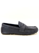Carica l&#39;immagine nel visualizzatore di Gallery, CLARKS Oswick Bar Mocassino camoscio blu O24