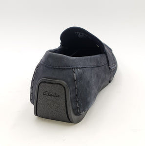 CLARKS Oswick Bar Mocassino camoscio blu O24