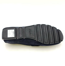 Carica l&#39;immagine nel visualizzatore di Gallery, CLARKS Oswick Bar Mocassino camoscio blu O24