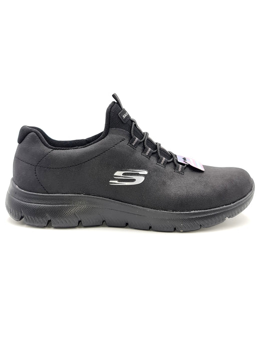 SKECHERS  Slipon ecopelle nero F100