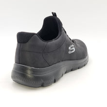 Carica l&#39;immagine nel visualizzatore di Gallery, SKECHERS  Slipon ecopelle nero F100