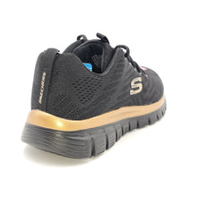 Carica l&#39;immagine nel visualizzatore di Gallery, SKECHERS Sport Sneakers stringate nero D34