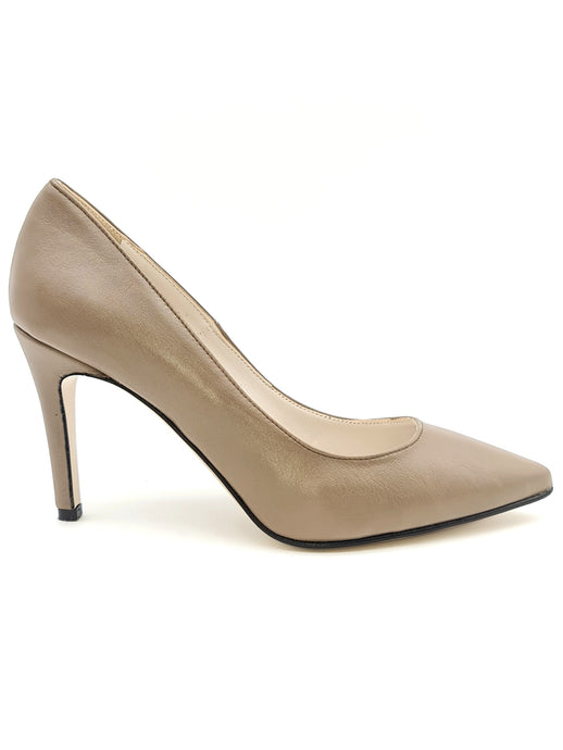 NAOMI Di Tommaso Decolleté in pelle taupe V