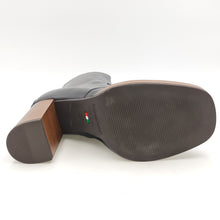 Carica l&#39;immagine nel visualizzatore di Gallery, NERO GIARDINI Tronchetto tacco 80 in pelle nero F32