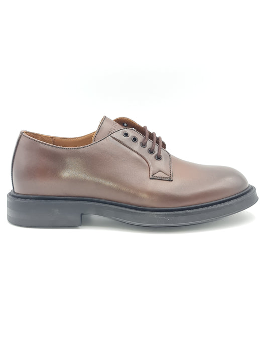 FRAU Derby dandy in pelle marrone 19R