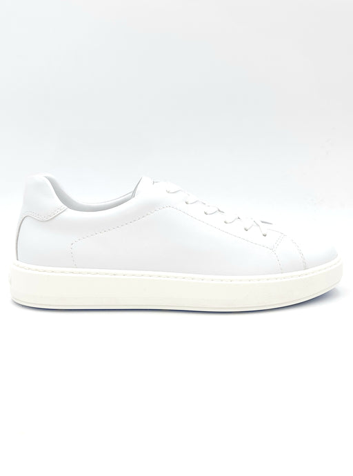 NERO GIARDINI Sneakers stringate in pelle bianco B114