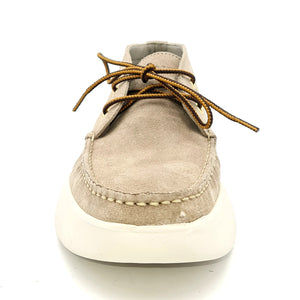 FRAU Polacchino casual in pelle scamosciata sabbia 82RX