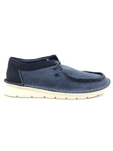 Carica l&#39;immagine nel visualizzatore di Gallery, CLARKS Sneakers Colehill easy tessuto blu O42