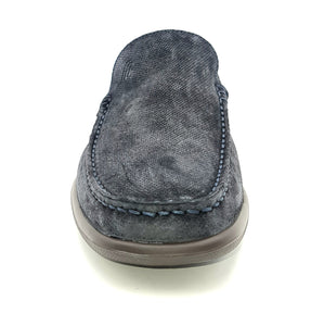 FRAU Mocassino in camoscio blu 86RX