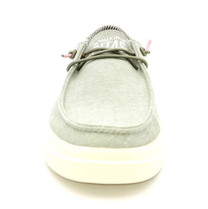 WALK IN PITAS Wallabee slipon verde M46