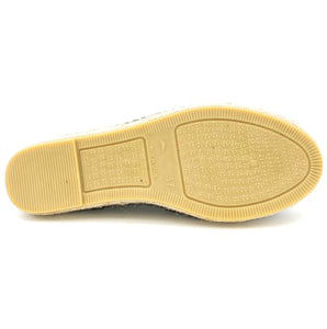 MACARENA Espadrillas platform tessuto nero K15