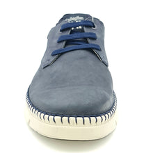 Carica l&#39;immagine nel visualizzatore di Gallery, CALLAGHAN Derby casual in nabuk blu P61