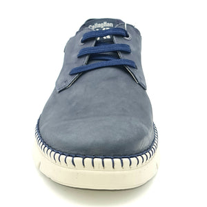 CALLAGHAN Derby casual in nabuk blu P61