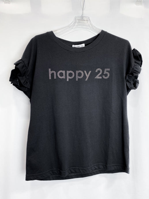 HAPPY 25 | Maglia antracite Happy25