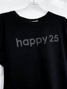 HAPPY 25 | Maglia antracite Happy25