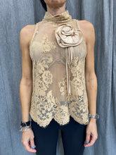Carica l&#39;immagine nel visualizzatore di Gallery, TENSIONE IN | CAMICIA PIZZO BEIGE