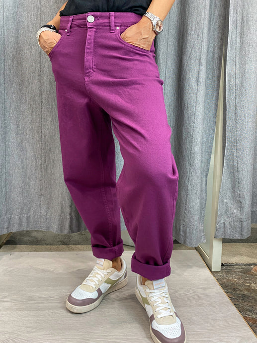 TENSIONE IN | pantalone viola carrot